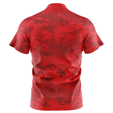 Blue Camo Henley Polo Henley Polo Greater Half
